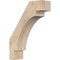 Ekena Millwork 5 1/2"W x 18"D x 24"H Merced Smooth Knee Brace, Douglas Fir BRC06X18X24MRC00SDF - alternate 1